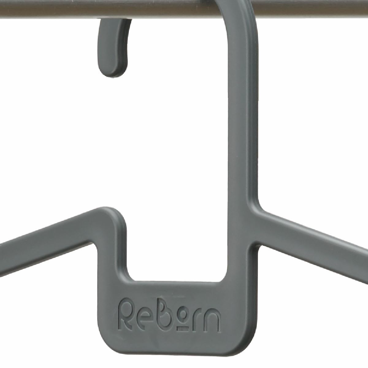 ReBorn Recycled Coat Hangers Pack of 5 Wardrobe Clothes Non Slip Made in UK
