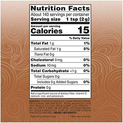 Nestlé Coffee Mate Sugar Free Powdered Chocolate Coffee Creamer 289 g