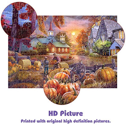 Tektalk 1000 Piece Puzzles for Adults Jigsaw Puzzles for Adults (Harvest)
