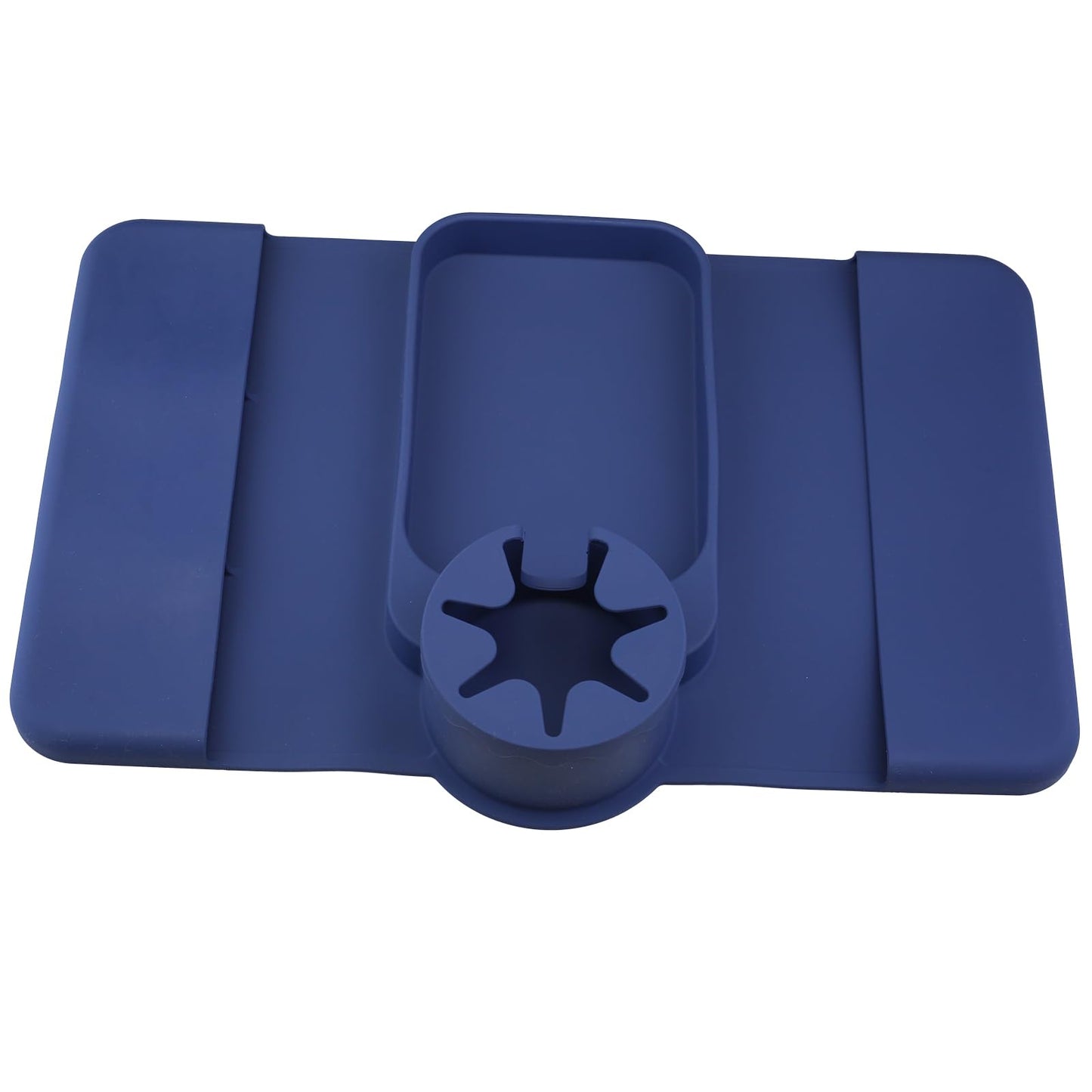DLBTWDOYLS Silicone Sofa Cup Holder Tray, Non-slip Sofa Armrest Cup Holder with Side Pockets, Multi-functional Sofa Armrest Organiser