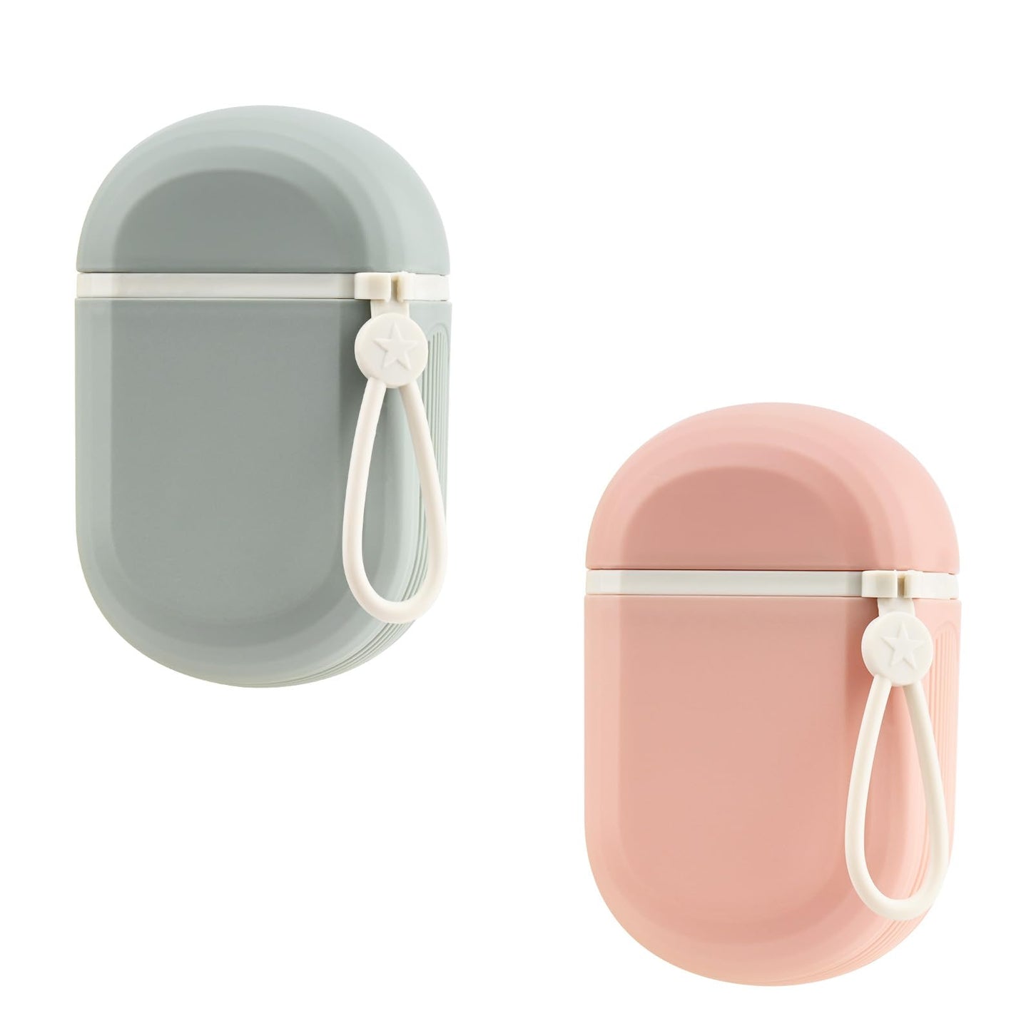 YoHyien 2 Pcs Soap Box Travel, Leakproof Travel Soap Case, Soap Dish with Lid, Portable Soap Holder, Waterproof Soap Bar Case for Bathroom, Gym
