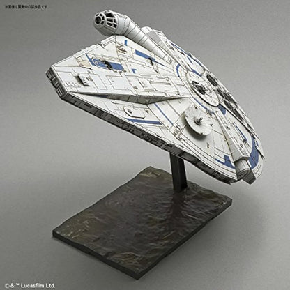 Bandai Hobby Star Wars 1/144 Plastic Model Falcon Solo : A Star Wars Story Action Figure, White, Standard (BAN225754)