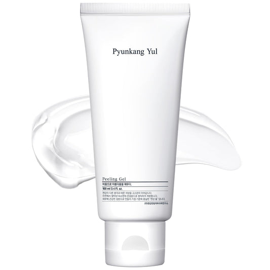 Pyunkang Yul PKY Peeling Gel with Immediate Visible Effect, Mild and Smooth Face Scrub with Papaya and AHA, Zero-Irritation, Korean Skincare (3.4
