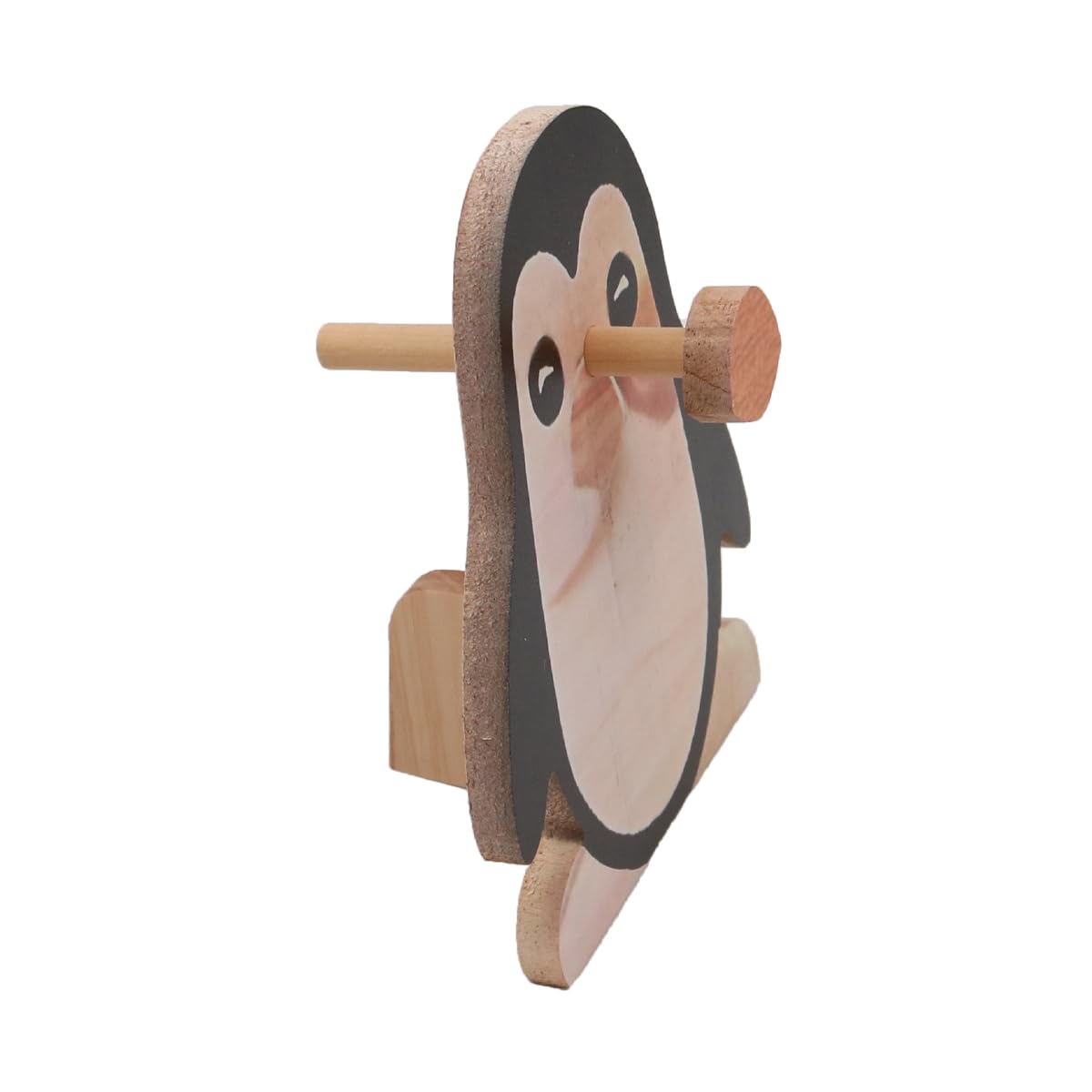 Tiardey Wood Eyeglass Stand Creative Animal Shape Glasses Holder Sunglasses Display Rack Office Decoration Desktop Glasses Holder -Penguin