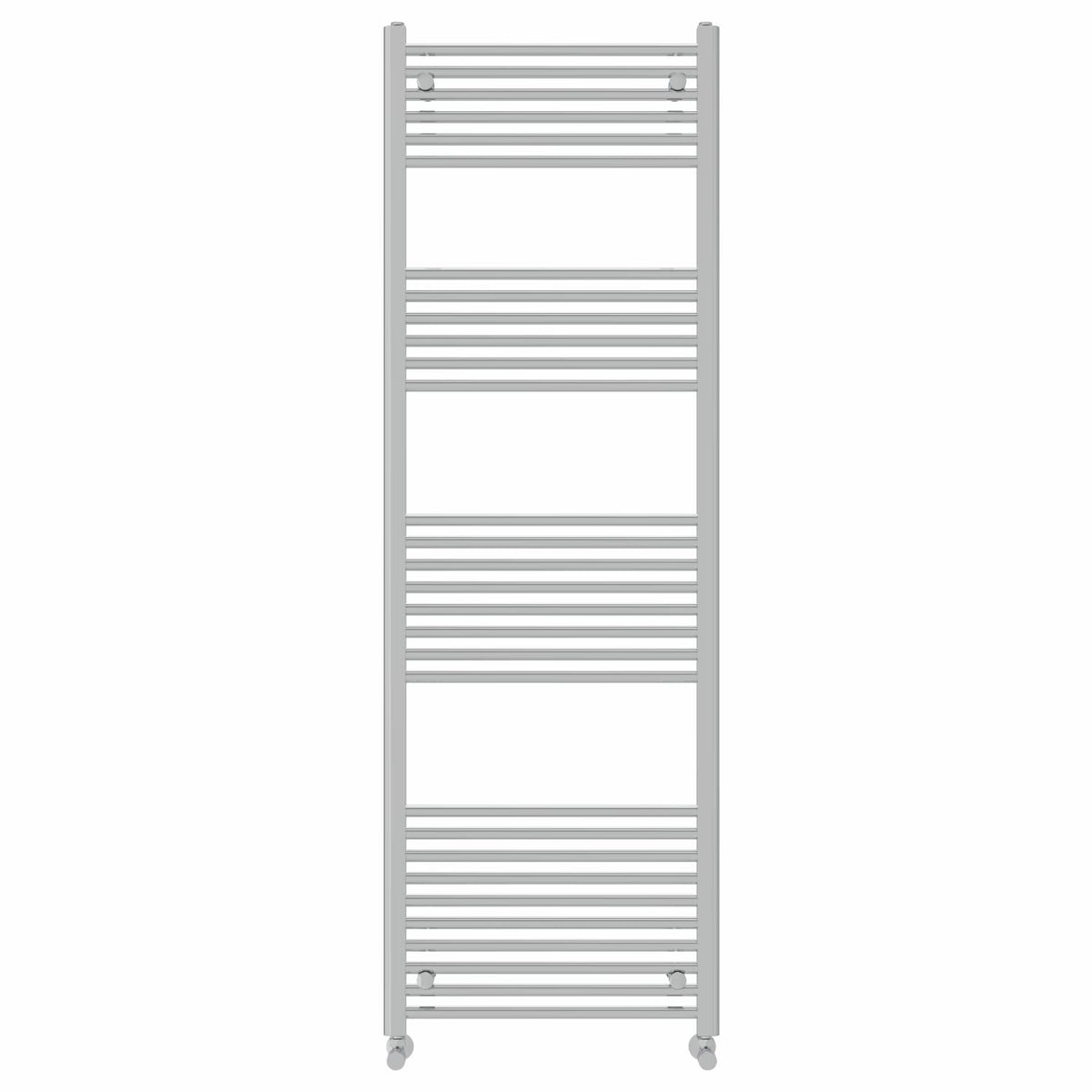 NRG Chrome Straight Central Heating Towel Rail, Heated Radiator 1800×600mm