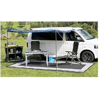 Brunner Ground Mat Balmat For Awning | Anthracite Grey | Water Repellant | Ideal for Campervan/Motorhome (250 x 350cm)