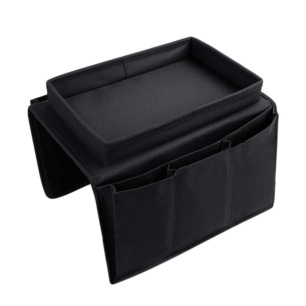 FakeFace Sofa Armchair Couch Caddy Arm Rest Organiser TV Remote Control Cup Holder Sofa Tray Caddy Couch Chairs Storage Arm Tidy Armrest Organizer