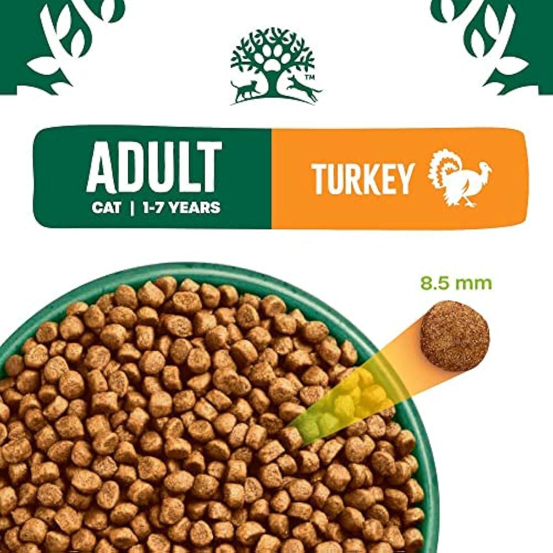 James Wellbeloved Adult Turkey 10 kg Bag, Hypoallergenic Dry Cat Food