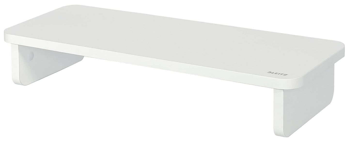 Leitz Monitor Stand Suitable For Desktop & Laptop, Ergonomically Designed Tabletop Riser, 24 Inch Monitor Screens Up To 20kg