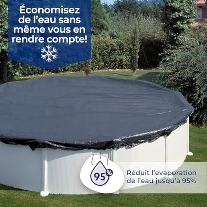 Gre CIPROV – Winter Cover for Oval Swimming Pools 1000 x 550 cm blue