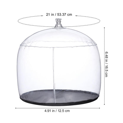 Cabilock 8 Pack Inflatable Hat Holder Display Stands for Baseball Caps and Round Hats Lightweight Portable Hat Support Organizers for Home and Shop