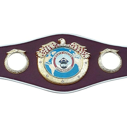 WBO Boxing Replica Championship Belt Metal Plates Adult Premium Quality Leather