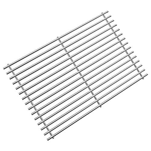 onlyfire Replacement BBQ Stainless Steel Cooking Grill ROD Grid Grates for Weber 7528 Genesis E/S 300 series Models Grill, Set of 2