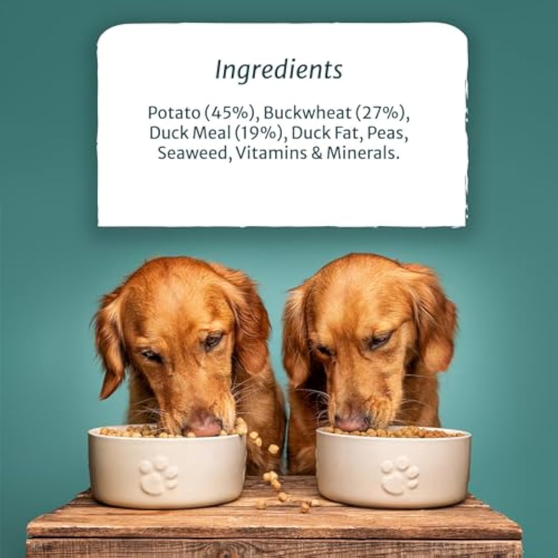 Burns Pet Nutrition Hypoallergenic Complete Dry Dog Food Adult and Senior Dog Grain Free Duck and Potato Grain Free 12 kg
