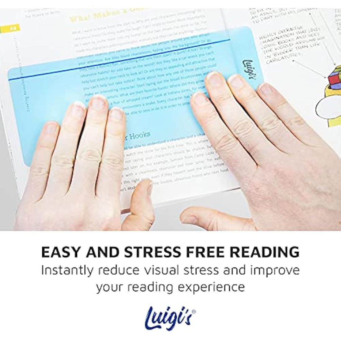 SB Education 10 x Dyslexia Reading Strips with Coloured Overlays. Reading Tracking Rulers for Dyslexia Irlens, ADHD and Visual Stress