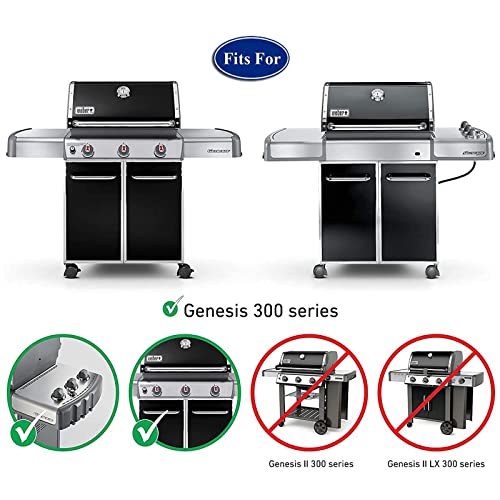 GFTIME 49.5cm x 33cm Cooking Grate 7524 7528 for Weber Genesis E/S-310/320/330, EP-310/320/330 (2007-2016), DOESN'T fit Genesis II/LX E310/340