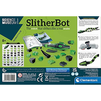 Clementoni Science Museum Slither Bot - Moving Snake Robot Toy for Kids, Educational STEM Learning Kit (8+ Years)