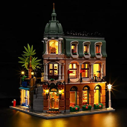 LIGHTAILING Led Light Compatible With 10297 Boutique Hotel Building Blocks Model - NOT Included The Model Set
