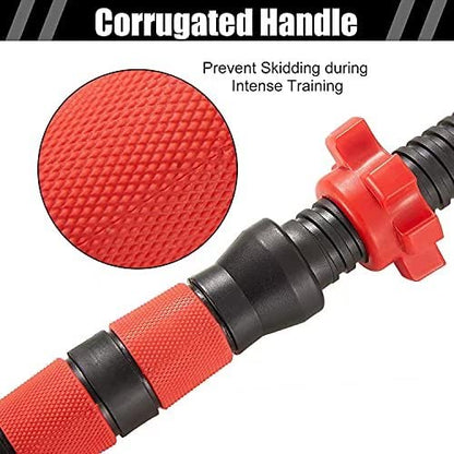 BCBIG Adjustable Dumbbells Weights Set pair Home Gym Fitness for Men/Women Barbell Set 2-in-1 with connector Strength Training Fitness 15KG(7.5KG*2)
