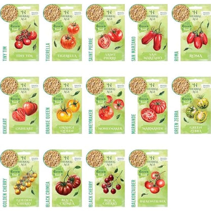 Garden Gifts, Grow Your Own Kits Tomatoes Seeds – 14 Unusual Tomato Varieties, 480+ Perfect Seeds – Gardening Gifts for Women, Unusual Gifts for Men – Allotment Gifts & Garden Accessories