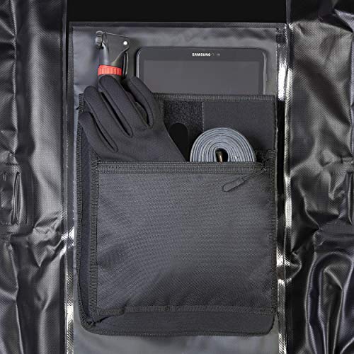 Ettore Cycling Rucksack 100% Waterproof Dry Bag 30L - Black - Eclipse
