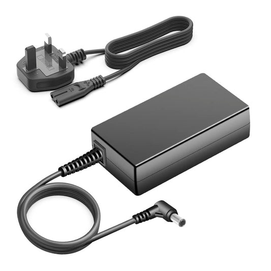 Samsung Monitor Power Cable, HKY 19V AC/DC Adapter for SJ55W LS34J550WQNXZA S34J590 U32J590 U32R590 U28R550UQR Odyssey LS24AG320NUXXU LS27AG550EUXXU
