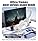 ikbc Long Ethernet Cable 50m, Cat 6 Cable 50m High Speed Internet Cable Outdoor Indoor, Gigabit Rj45 Cable Cat 6 UTP 23AWG Network Cable Waterproof LAN Cable White (50 Clips)