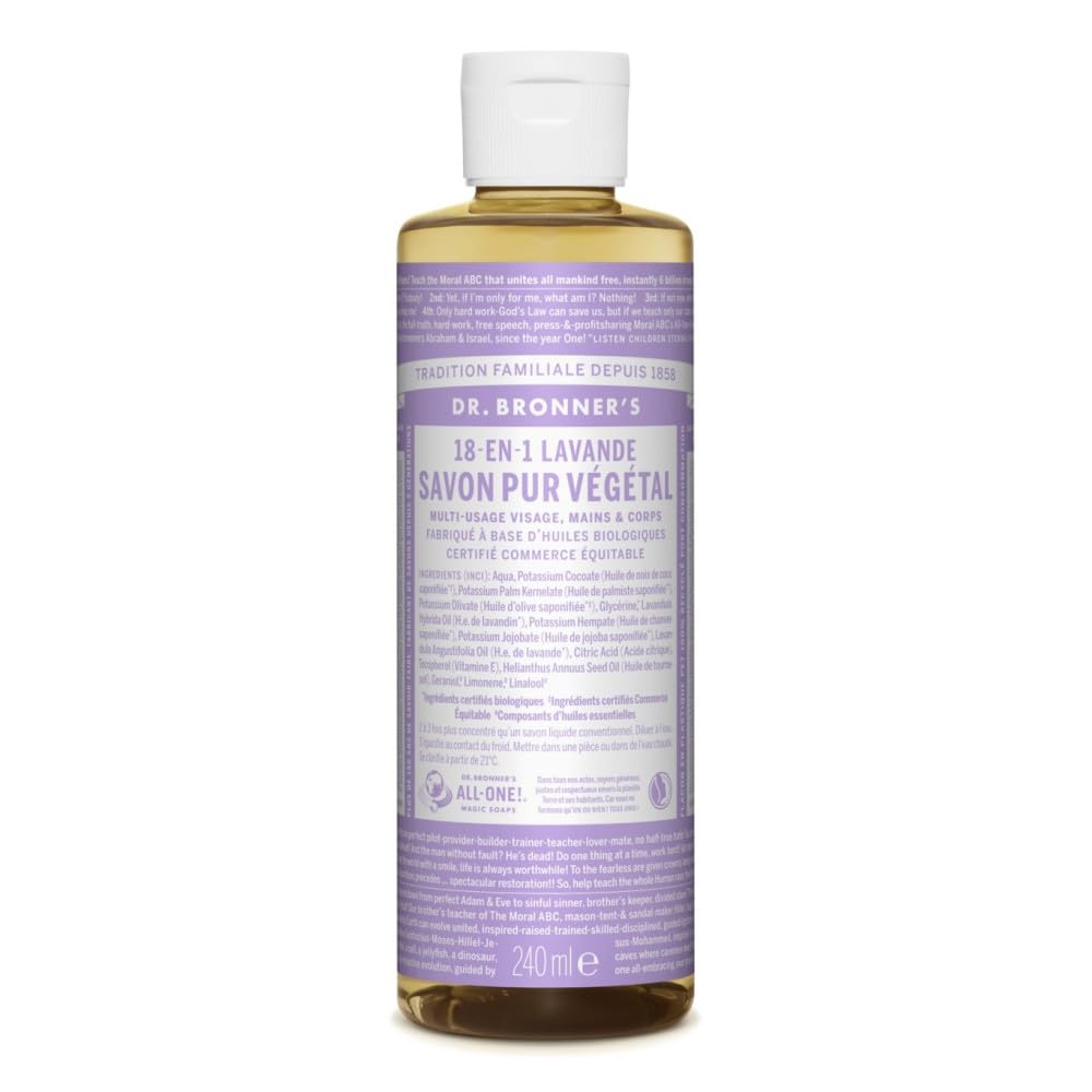 Dr.Bronner's Savon pur v?g?tal lavande 240ml