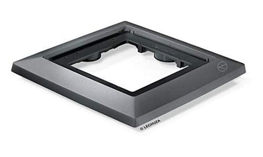 Lechuza Coaster for Lechuza CUBICO 40 Planter L41 W41 H4.5 cm Charcoal Metallic