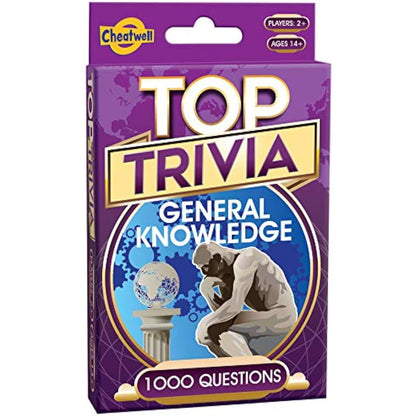 Cheatwell Games Top Trivia-General Knowledge, for ages 14+
