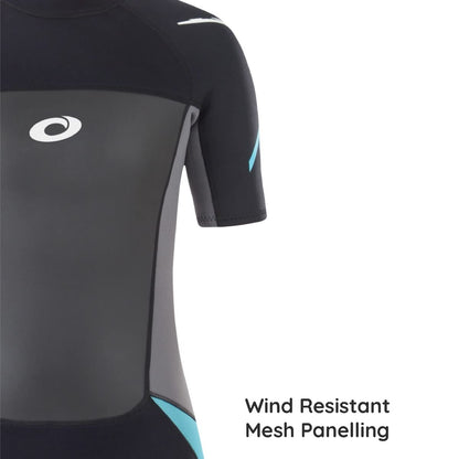 Osprey Women's Osp L - Origin Shorty Wetsuit, Black Blue, L UK
