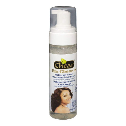 Bio Chear+ Skin Brightening Foaming Face Wash 200ml - with Niacinamide, Neem, Dark Spot Corrector, Melanin, Hyper Pigmentation, Glowing