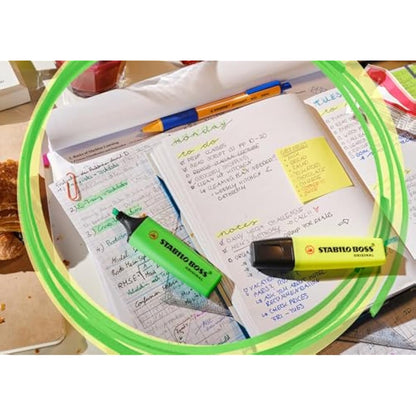 STABILO BOSS ORIGINAL - Highlighter - Pack of 8 - Assorted Colours