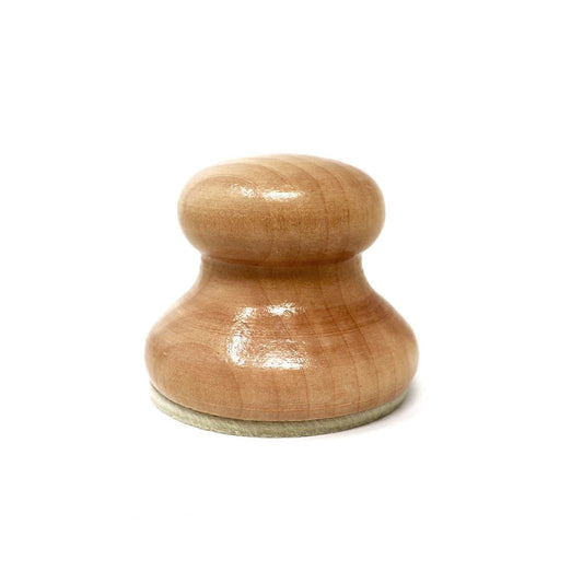Artway Wooden Handheld Printmaking Baren - Large - 70mm Diameter, Brown