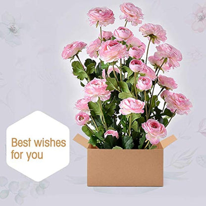 Switory 25pc Present Boxes with Lids, 20x20x10cm, Kraft Paper Gift Boxes for Crafting, Cupcake, Cardboard Bridesmaid Proposal Box,Brown Wedding Favor, Gift Ornaments, Easy Assemble Boxes