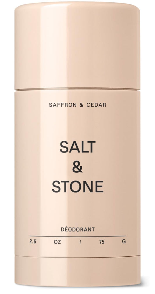 SALT & STONE Aluminum Free Deodorant | Extra Strength 48 Hour Protection for Women & Men | Made with Seaweed Extracts, Shea Butter & Prebiotics