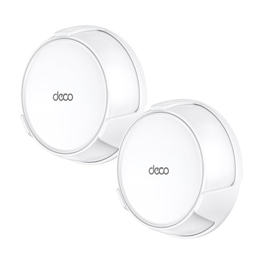 XLTTYWL Deco WiFi 7 Wall Mount Kit, Deco BE23/BE25/BE3600/BE5000 Router Mount Bracket Optimize Space&Cable Management for TP Deco 7 Dual-Band WiFi 7