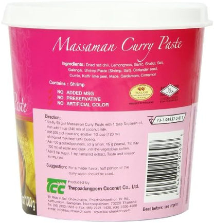 Thai Massaman curry paste (1kg by Mae Ploy)