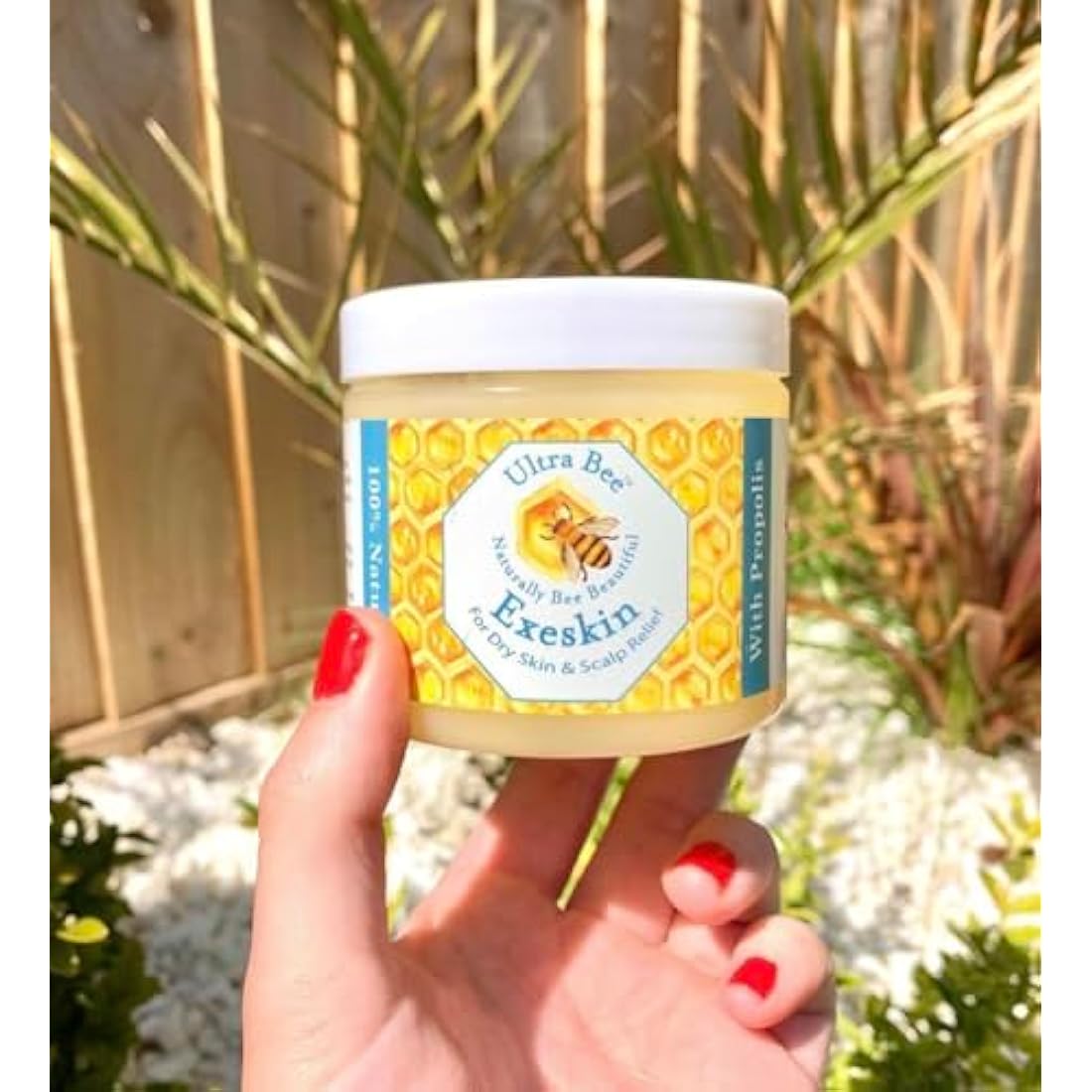 100% Natural Exeskin Balm 200ml - Soothes Dry Sensitive Skin and Dry Itchy Scalp - Also Suitable for People Prone to Eczema Psoriasis, Dermatitis, Rosacea