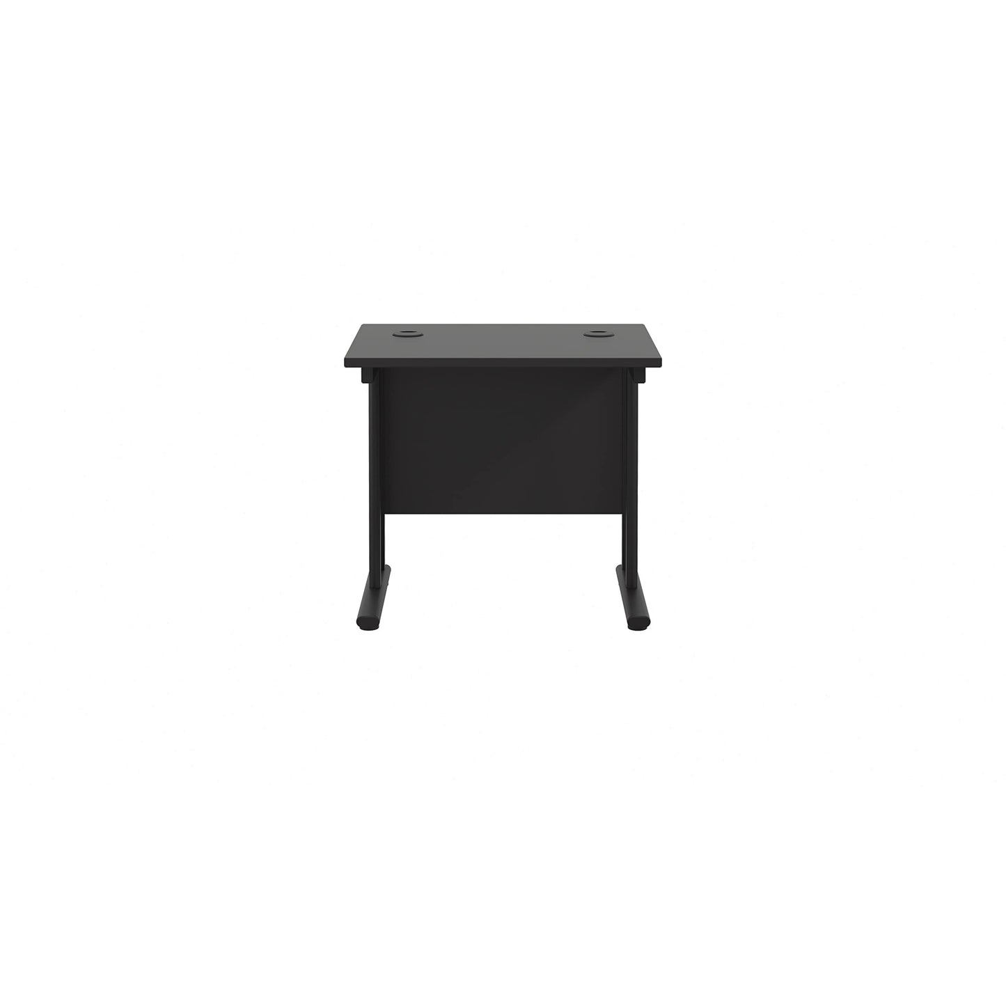Office Hippo Heavy Duty Rectangular Cantilever Office Desk, Home Office Desk, Office Table, Integrated Cable Ports, PC Desk For Office or Home