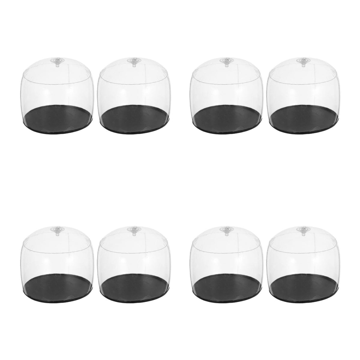 Cabilock 8 Pack Inflatable Hat Holder Display Stands for Baseball Caps and Round Hats Lightweight Portable Hat Support Organizers for Home and Shop