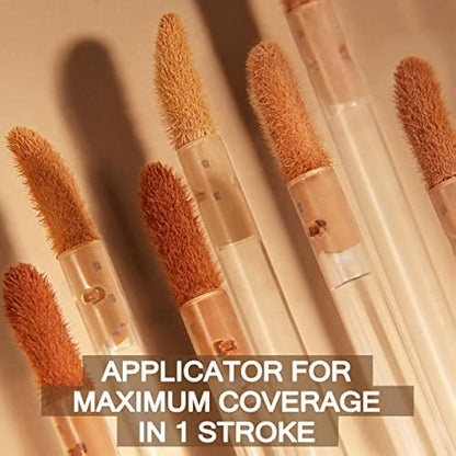 Concealer Long-lasting,Concealer Full Coverage,Eye Concealer Easy to Blend,Vegan&Cruelty-Free (101#LIGHT)