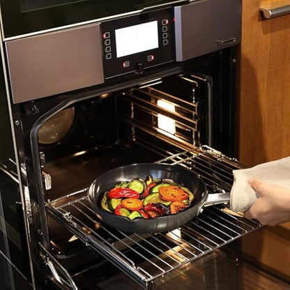 Zyliss Non-Stick Ultimate Pro Ceramic Frying Pan 24cm, PFAS Free, Made from Recycled Aluminium, Easy Clean, Induction Hob Suitable, Oven Safe, 10 Year Guarantee
