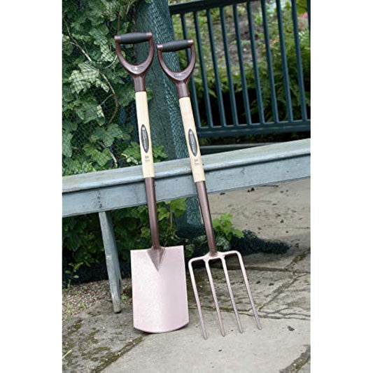 Spear & Jackson 4194NB Elements Carbon Treaded Border Spade