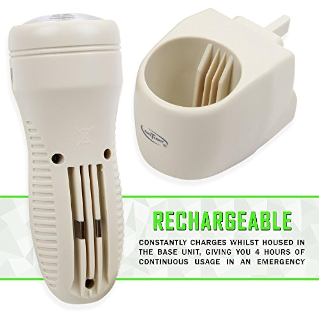 *NEW* 3-in-1 Rechargeable Torch, Automatic Night Light & Emergency Power Cut Light. As seen on BBC's"Dragons Den"