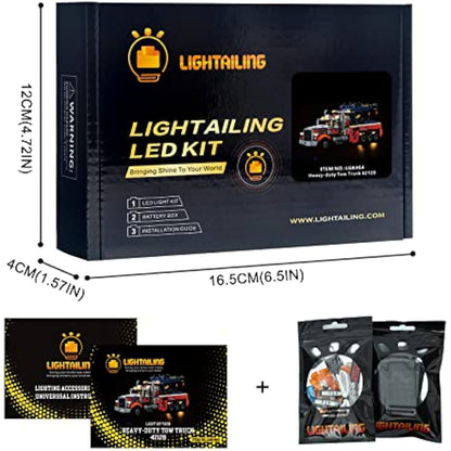 LIGHTAILING Led Light Compatible With Lego 42128 Technic Heavy-duty Tow Truck Building Blocks Model - NOT Included The Model Set