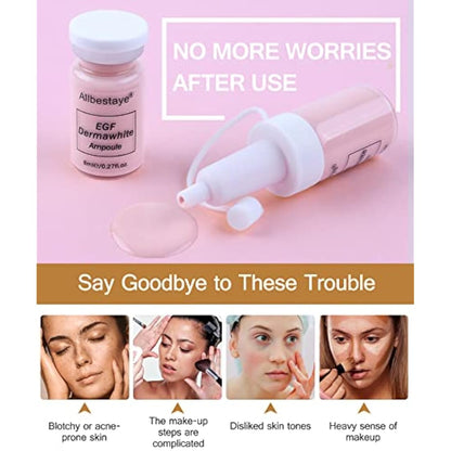 Kybbe Foundation Liquid for Needling System Semi Permanent Base Concealer Waterproof Glow
