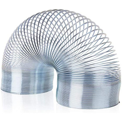 WOW! STUFF Super-Size Metal Spring Toy – Giant Stretchy Slinky for Kids and Adults – Classic Sensory STEM Toy, Performs Tricks, Walks Downstairs, Robust and Durable, Fun for All Ages 5+