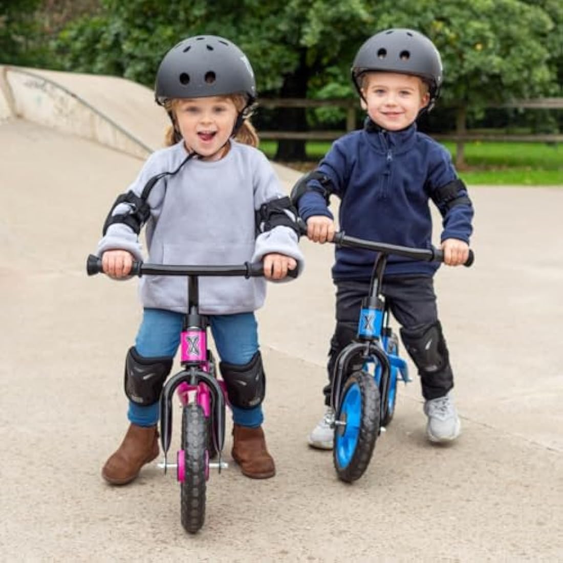 Xootz Balance Bike for Toddlers And Kids, Training Bicycle with Adjustable Seat And No Pedals, Pink