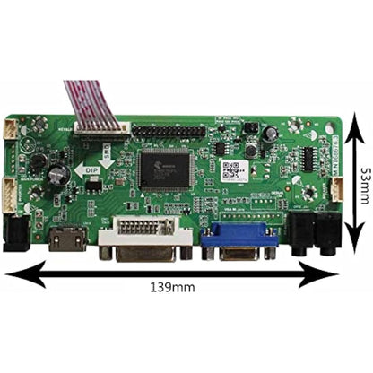 VSDISPLAY DVI VGA AUDIO LCD Controller Board Fit To 21.5" M215HW01 VB 23" LM230WF5-TLF1 1920x1080 30Pins LCD Screen